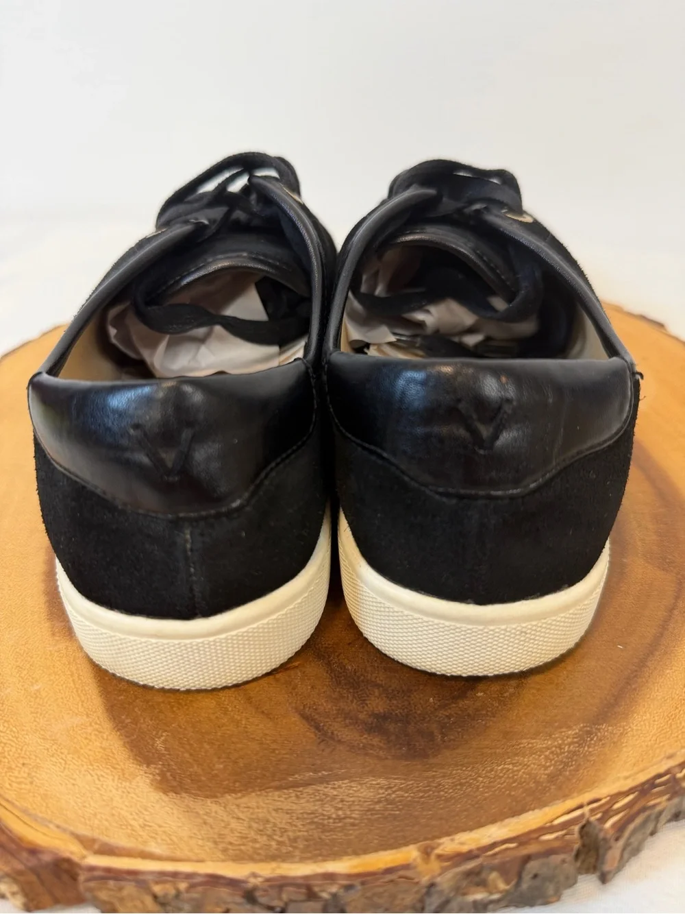 Vionic Brinley sneakers black suede Lace Up Comfort Arch Women’s Size 6.5 - Picture 3 of 9